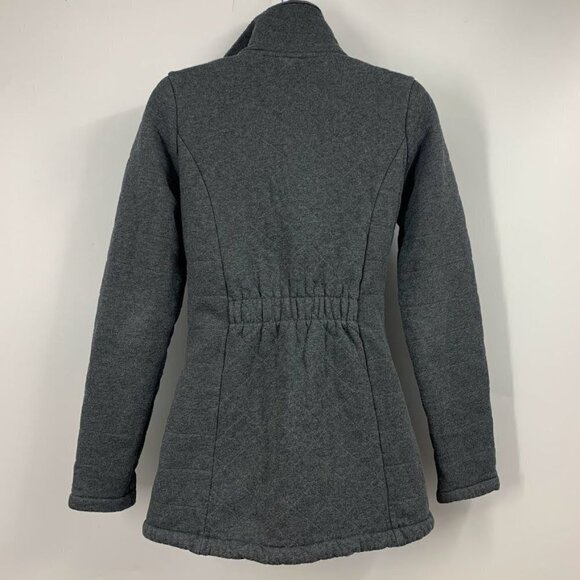 The North Face Women's Caroluna Cotton Fleece Full ZIp Quilted‎ Jacket Size XS - Picture 3 of 14